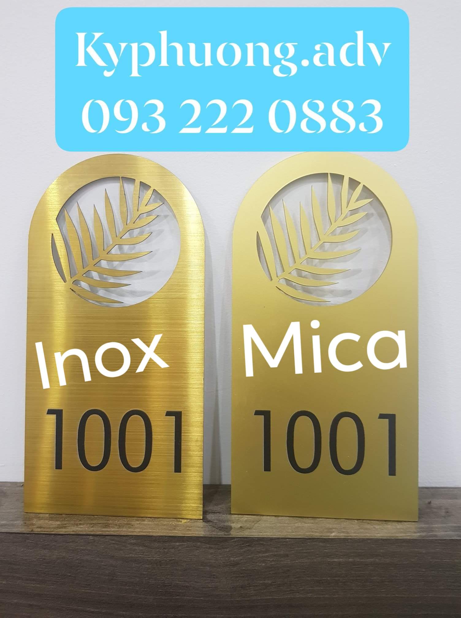 Chữ nổi inox